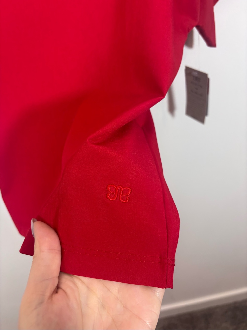 Albion Fit UTAH BOSS TEE, CRIMSON NWT Small University of Utah Crop - Picture 10 of 16